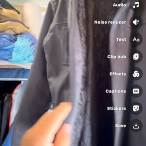 Men's Black Trench Coat